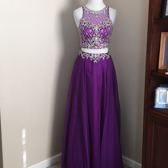 purple dresses for juniors